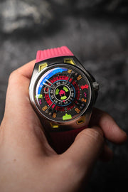 Nubeo OAO Automatic Space Invaders Limited Edition Plasma Pink - Watches.com - NB - 6099 - SI - 02