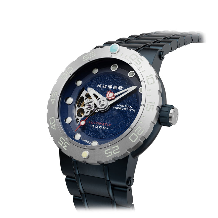 Nubeo Opportunity Automatic Current Blue Limited Edition - Watches.com - NB - 6051 - 66