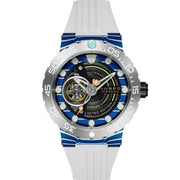 Nubeo Opportunity Automatic Forged Carbon Fiber Limited Edition Carbon Blue - Watches.com - NB - 6085 - 02