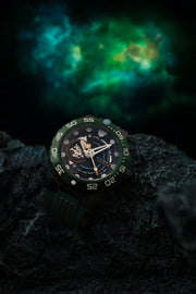 Nubeo Opportunity Automatic Forged Carbon Fiber Limited Edition Carbon Green - Watches.com - NB - 6085 - 04