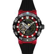 Nubeo Opportunity Automatic Forged Carbon Fiber Limited Edition Carbon Red - Watches.com - NB - 6085 - 03