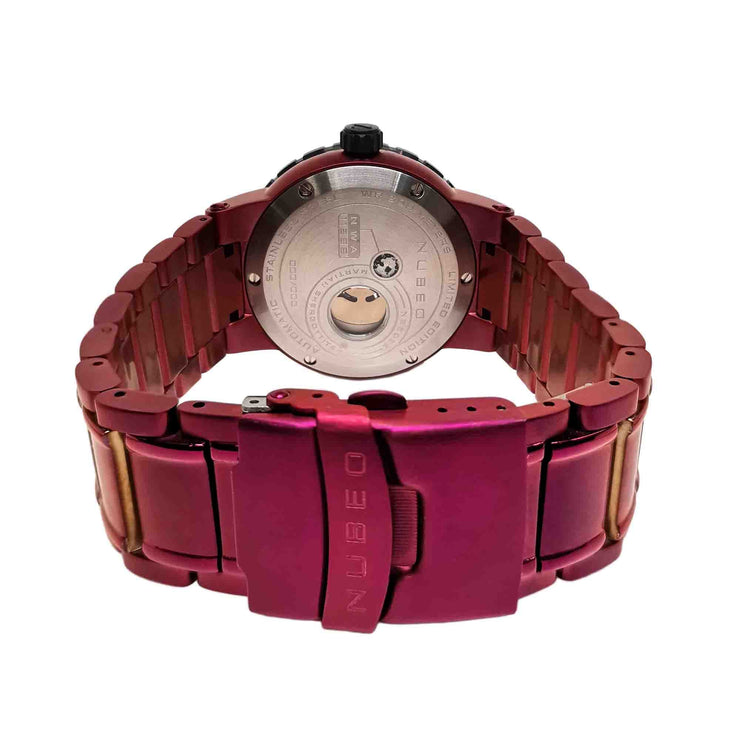 Nubeo Opportunity Automatic Magma Red Limited Edition - Watches.com - NB - 6086 - 44