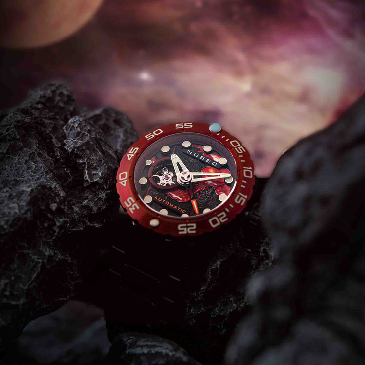 Nubeo Opportunity Automatic Volcanic Black Limited Edition - Watches.com - NB - 6086 - 11