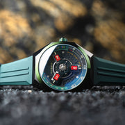 Nubeo Skylab Automatic Forest Green Limited Edition - Watches.com - NB - 6083 - 09