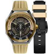 Nubeo Skylab Automatic Khaki Limited Edition - Watches.com - NB - 6083 - 0A