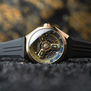 Nubeo Skylab Automatic Limited Edition Green Gold - Watches.com - NB - 6083 - 0G