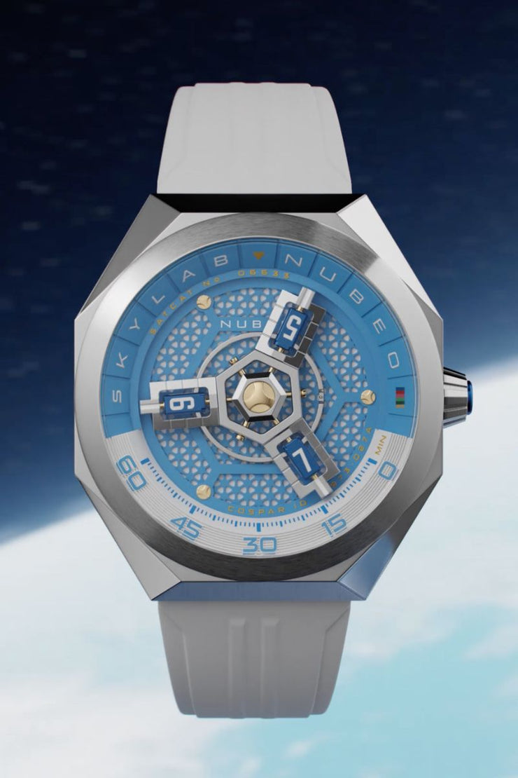 Nubeo Skylab Automatic Limited Edition Ice Blue - Watches.com - NB - 6083 - 07