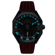 Nubeo Skylab Automatic Limited Edition Steel Blue - Watches.com - NB - 6083 - 0F