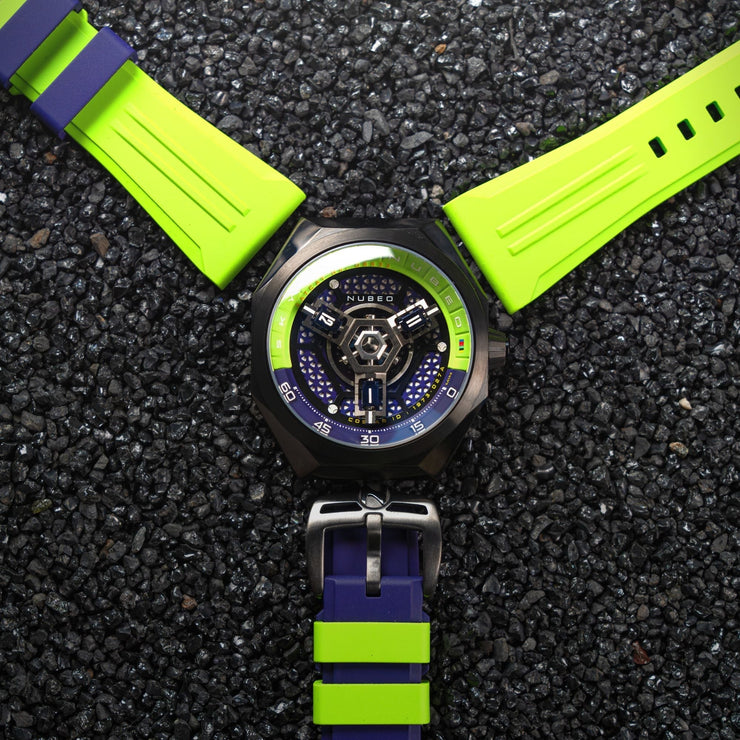 Nubeo Skylab Automatic Purple Gunmetal Limited Edition - Watches.com - NB - 6083 - 0B