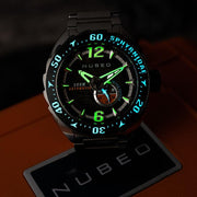 Nubeo Sphyrnidae Automatic Limited Edition Devil Ray Black - Watches.com - NB - 6092 - 11