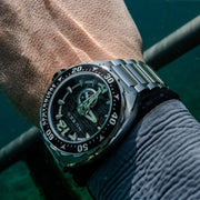 Nubeo Sphyrnidae Automatic Limited Edition Devil Ray Black - Watches.com - NB - 6092 - 11