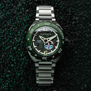 Nubeo Sphyrnidae Automatic Limited Edition Kelp Green - Watches.com - NB - 6092 - 44