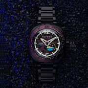 Nubeo Sphyrnidae Automatic Limited Edition Manta Black - Watches.com - NB - 6092 - 55