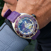 Nubeo Sphyrnidae Automatic Limited Edition Moor Purple - Watches.com - NB - 6092 - 03