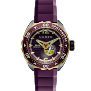 Nubeo Sphyrnidae Automatic Limited Edition Moor Purple - Watches.com - NB - 6092 - 03