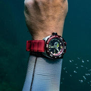 Nubeo Sphyrnidae Automatic Limited Edition Neptone Red - Watches.com - NB - 6092 - 01