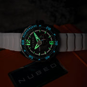 Nubeo Sphyrnidae Automatic Limited Edition Sea Green - Watches.com - NB - 6092 - 02