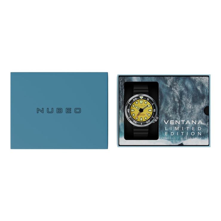 Nubeo Ventana Automatic Desert Yellow Limited Edition - Watches.com - NB - 6046 - 08