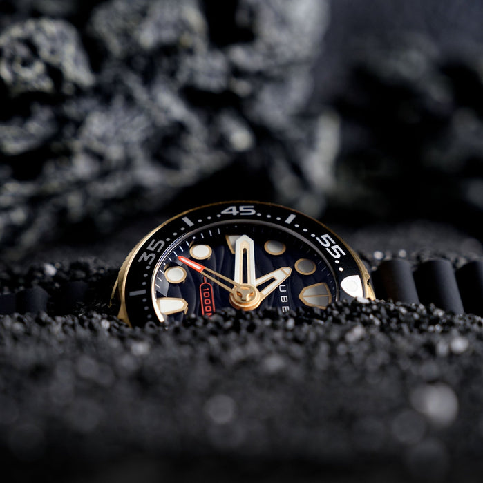 Nubeo Ventana Automatic Stardust Gold Limited Edition angled shot picture