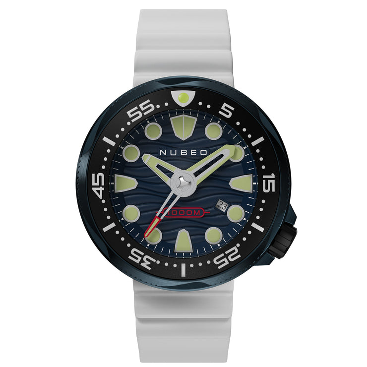 Nubeo Ventana Automatic Tidal Blue Limited Edition - Watches.com - NB - 6046 - 0B