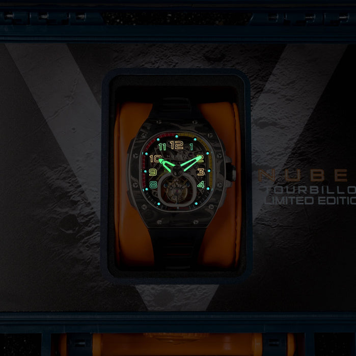 Nubeo Viper Tourbillon Limited Edition Stellar Black angled shot picture