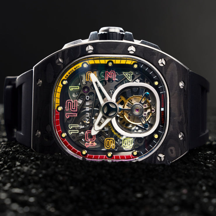 Nubeo Viper Tourbillon Limited Edition Stellar Black - Watches.com - NB - 6108 - 01