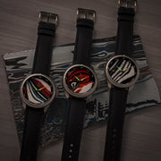 Ocean Crawler Champion Diver Automatic Fordite Type B - Watches.com - 