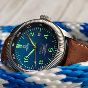 Ocean Crawler Champion Diver Automatic G Blue Limited Edition - Watches.com - 