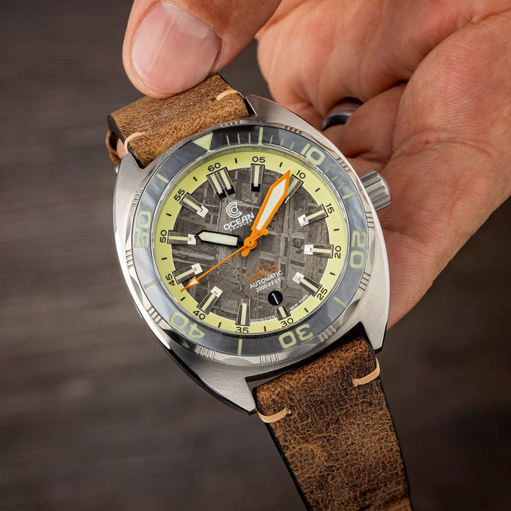 Ocean Crawler Core Diver Automatic Meteorite - Watches.com - 