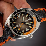 Ocean Crawler Core Diver GMT Swiss Automatic V3 Black Brown Limited Edition - Watches.com - 