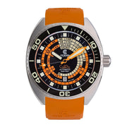 Ocean Crawler Decompression Timer Automatic Black Orange Limited Edition - Watches.com - 