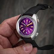 Ocean Crawler Great Lakes Automatic Diver V3 Purple - Watches.com - 