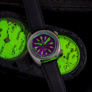 Ocean Crawler Great Lakes Automatic Diver V3 Purple - Watches.com - 