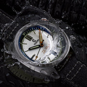 Ocean Crawler Great Lakes Diver Automatic Silver Limited Edition - Watches.com - 