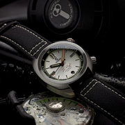 Ocean Crawler Great Lakes Diver Automatic Silver Limited Edition - Watches.com - 