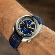 Ocean Crawler Great Lakes Diver Swiss Automatic Blue Limited Edition - Watches.com - 