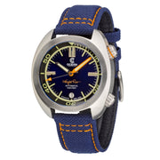 Ocean Crawler Great Lakes Diver Swiss Automatic Blue Limited Edition - Watches.com - 