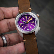 Ocean Crawler Great Lakes Diver V2 Purple Limited Edition - Watches.com - OC - GL - V2 - PR