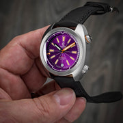 Ocean Crawler Great Lakes Diver V2 Purple Limited Edition - Watches.com - OC - GL - V2 - PR