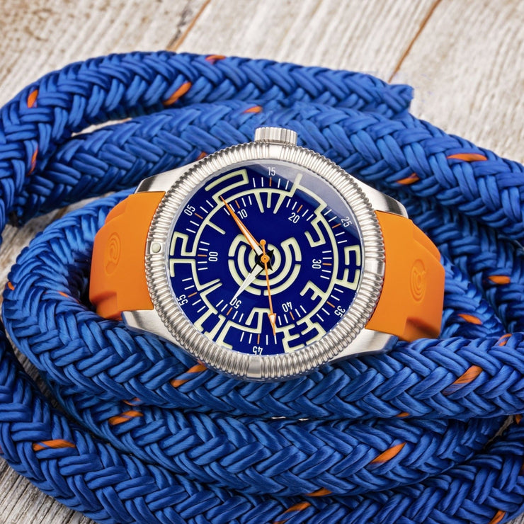 Ocean Crawler Lume Rush Diver V2 Automatic Blue - Watches.com - 