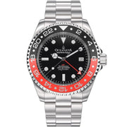 Oceaneva Deep Marine Explorer GMT 1250m Pro Diver Black - Watches.com - RD.RH.BK.GMT.ST