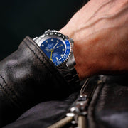 Oceaneva Deep Marine Explorer GMT Automatic 1250M Pro Diver Blue - Watches.com - BL.BL.NH.BK.GMT.ST