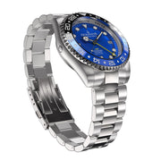 Oceaneva Deep Marine Explorer GMT Automatic 1250M Pro Diver Blue - Watches.com - BL.BL.NH.BK.GMT.ST