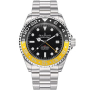 Oceaneva Deep Marine Explorer GMT Automatic 1250M Pro Diver Yellow Black - Watches.com - BK.RH.YL.GMT.ST