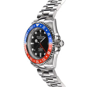 Oceaneva Deep Marine Explorer GMT Automatic Black Blue - Watches.com - BK.RD.NH.BL.GMT.ST