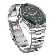 Oceaneva Deep Marine Explorer II Automatic 1250M Pro Diver All Green - Watches.com - GRII200GRST