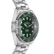 Oceaneva Deep Marine Explorer II Automatic 1250M Pro Diver All Green - Watches.com - GRII200GRST