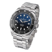 Oceaneva Deep Marine Explorer II Automatic 1250M Pro Diver Blue Black Limited Edition - Watches.com - BKIIHBLBST