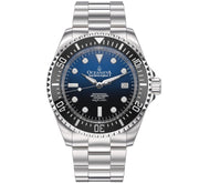 Oceaneva Deep Marine Explorer II Automatic 1250M Pro Diver Blue Black Limited Edition - Watches.com - BKIIHBLBST