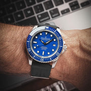 Oceaneva Deep Marine Explorer II Automatic 1250M Pro Diver Blue Limited Edition - Watches.com - BLII200BLST